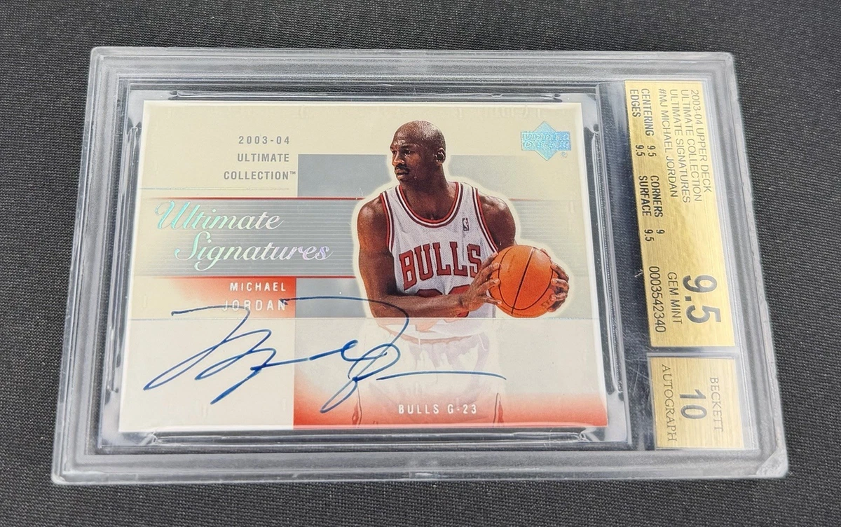 2003-04 Upper Deck Ultimate Collection - Michael Jordan #MJ-A for