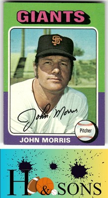 1975 Topps #577 John Morris