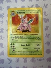 Pokemon Card - Nidorino Base Set 37/102 Uncommon 1st Edition shadowless