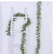 DearHouse Faux Eucalyptus Garland Plant, 2 Pack Artificial Vines Hanging
