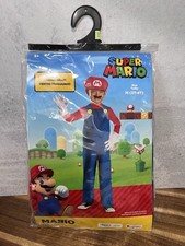Super Mario Halloween Costume Child Toddler Medium M 3T-4T Nintendo