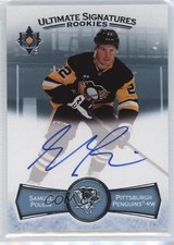 2022 Upper Deck Ultimate Collection Signatures Rookies Samuel Poulin Auto 1p1a