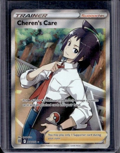 2022 Pokemon SWSH Brilliant Stars Cheren's Care #168/172