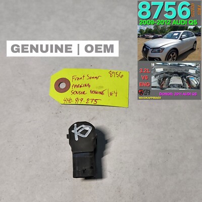 oem-2009-2012-audi-q5-front-sonar-parking-sensor-genuine-ebay