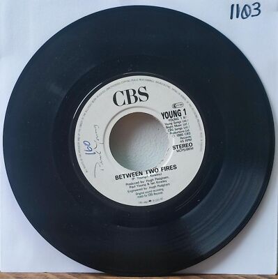 Wonderland / Between Two Fires by Paul Young - Single 7  Vinyl
