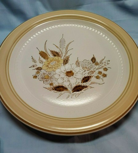 5 Johann Haviland Crowning Fashion Tawny Willows 10 3/4" Dinner Plates