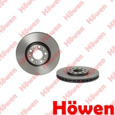 Compatibile con Fiat 500 2014- Jeep Renegade 2014- Bussola 2016- Disco Freno Anteriore Howen