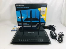 Router NETGEAR Nighthawk AC2600 R7450 Smart Wi-Fi Router TESTED W/ Box Eth Cable