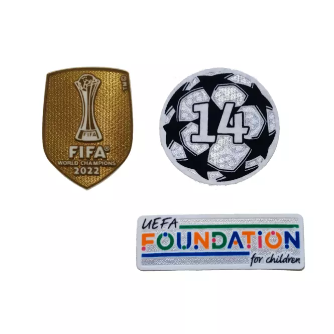 FIFA Club World Cup 2016 Champions Patch - Real Madrid UCL La Liga