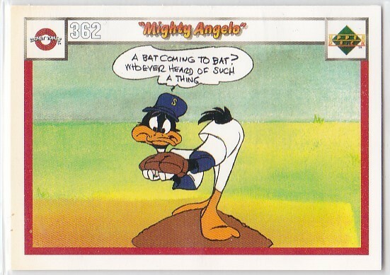N) 1990 Upper Deck Looney Tunes Comic Ball Card #362/377 Mighty Angels