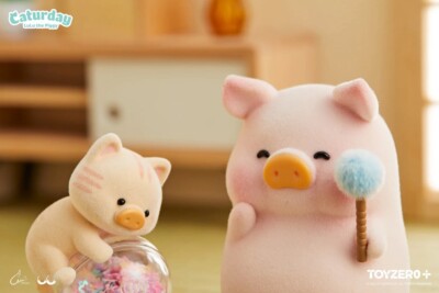 CATURDAY LuLu The Piggy KITTY TEASER *USA ONLY TOYZEROPLUS Art Toy