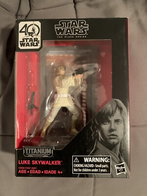 *Star Wars Black Series - Titan Luke Skywalker 40th Anniversary 4'' Figur NEU