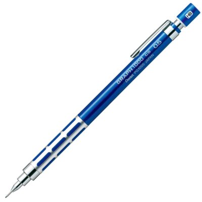 Pentel Druckbleistift Graph1000 CS 0,5 mm blau XPG1005CSC hergestellt in Japa...