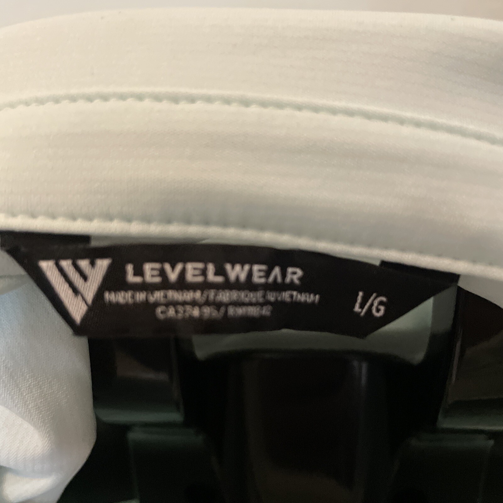 New W/ Logo Womens Level Wear Polo Large Mint Large