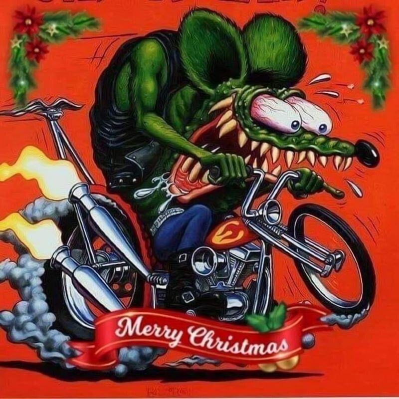 廃盤品 希少】Rat Fink クリスマス リミテッドエディション 300 廃盤品