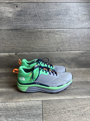 The North Face Men’s Vectiv Enduris Grey Green Trail Running Shoes 10