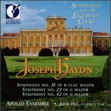 Symphonies for the Esterhazy Court by Apollo Ensemble: New