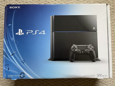 Sony PlayStation 4 (PS4) - 500 GB Black Console | eBay