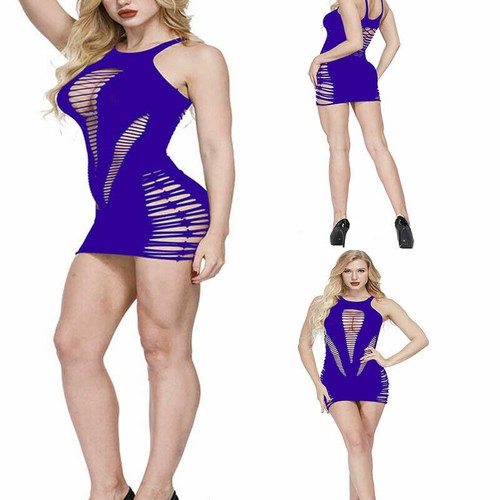 Floral Bodystocking Stockings Bodysuit Babydoll Fishnet Sleepwear Lingerie Dress - Picture 210 of 402