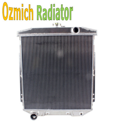 3 Rows Aluminum Radiator Fit 1954 1955  Ford Fairline Country Squire V8