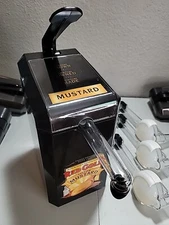 Red Gold Mustard 1.5 Gallon Condiment Pump Dispensers 9875 BULK DISCOUNT Plastic