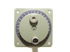 Large Dial Locable Rotation Counter Knob for Linear Amplifier-Anntena Couple