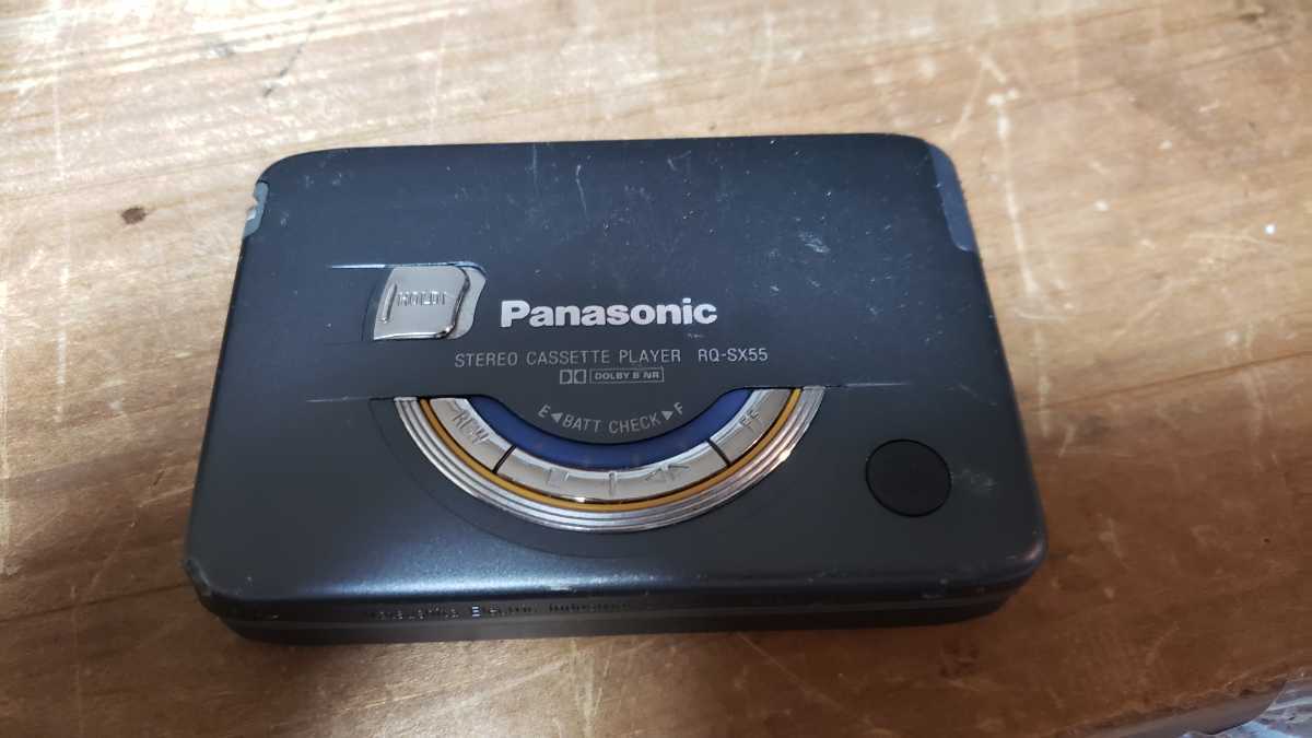 Panasonic ウォークマン RQ-SX55 Panasonic RQ-SX55 WALKMAN Portable Cassette Player AS-IS F/S