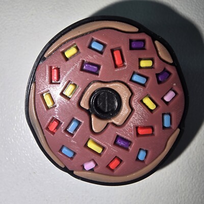 Schokoladenkrapfen mit Streuseln #1 Charms für Crocs, Bubble Slides & Clogs