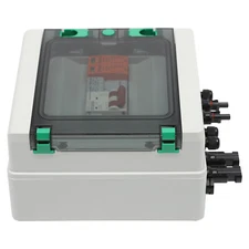 Switch Circuit Breaker Protector Box Waterproof 500V 2 String Solar Combiner Box