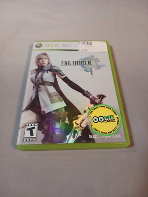 Final Fantasy XIII (Microsoft Xbox 360, 2010) CIB W/ Manual, Authentic & Tested