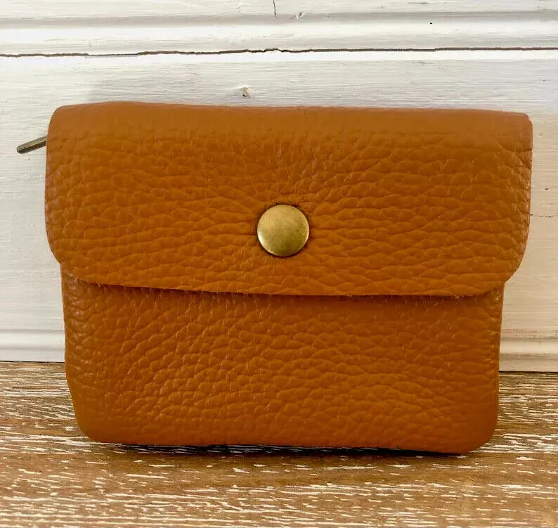 Handmade Leather Small Women's Wallet – Happy Horse Happy Life