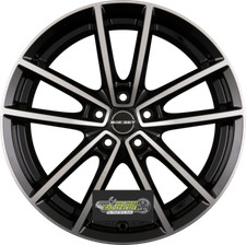 Borbet W black polished glossy 8.5x21 ET35 - LK5/112 ML66.6 Felge Alu Borbet W black polished glossy 8.5x21 ET35 - LK5/112 ML66.6 Felge Alu