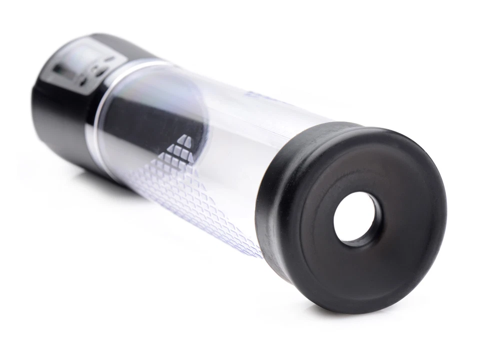 Alargamiento del pene-potencia-vacío-bomba-recargable-hombres-silicona-potenciador-alargador Foto 4 de 4