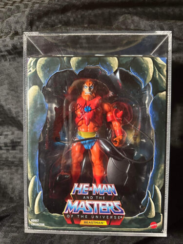 2016 Matell Club Grayskull Eclusive Beast Man APG 85 Signed by Tom Cook  - Picture 1 of 4