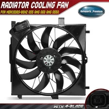 New Radiator Cooling Fan Assembly for Mercedes-Benz G55 AMG G63 AMG G550 G65 AMG