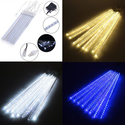 8pc/set LED Falling Rain Fairy String Lights Valentine's Day Wedding Party Decor - Picture 14 of 28