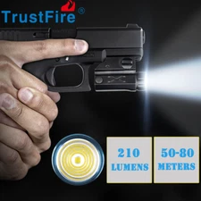 Trustfire G03S Pistol Gun Light Tactical MINI Weapon Light For Glock Picatinny