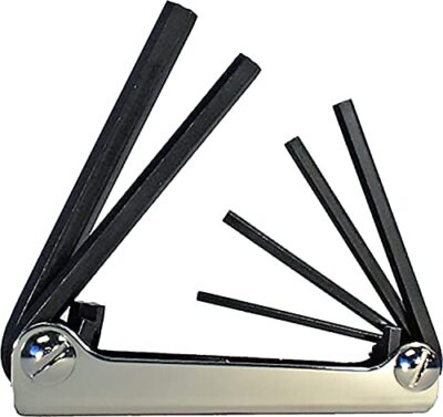 Eklind 20511 Steel Handle Fold-up Hex Key Allen Wrench - 5pc set SAE Inch