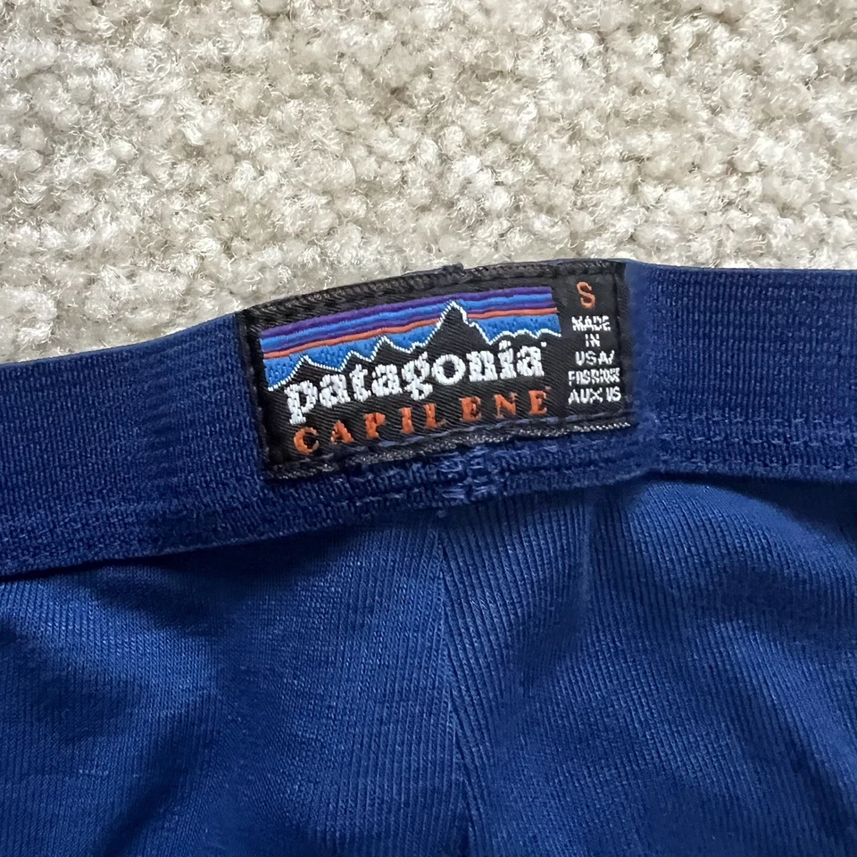 Leggings Patagonia Capilene Capa Base Azul Wm Talla Pequeña Ligero Poliéster Foto 2 de 4