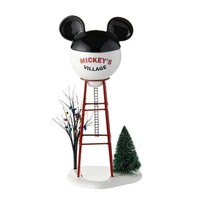 Department 56 Disney Village Mickey Water Tower General Accessory, 11.875-inch, Department 56 Disney Village Mickey Water Tower General Accessory, 11.875-inch,