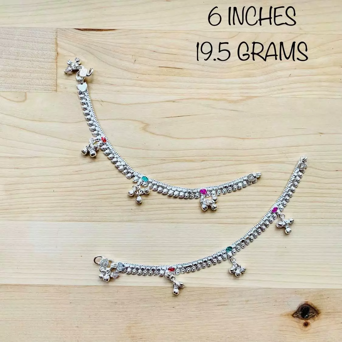 Children's 2024 gold anklets