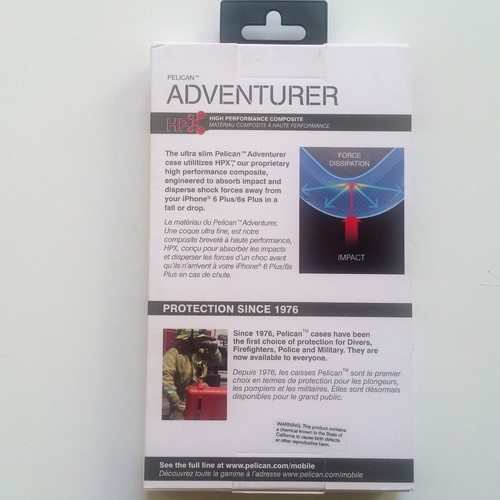 Pelican Adventurer Hülle für Apple iPhone 6 Plus 6s Plus Klar Brandneu OEM - Bild 3 von 9
