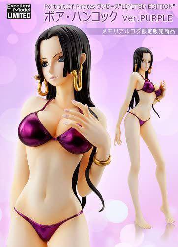 One Piece P.O.P Boa Hancock Purple&White Swimsuit Figure(Set One Piece P.O.P Boa Hancock Purple&White Swimsuit Figure(Set