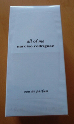 Narciso Rodriguez all of me Eau de Parfum 90ml EDP Women
