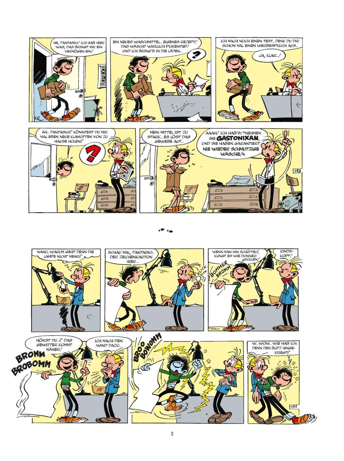 Thumbnail - Gaston Neuedition 4: Kreatives Chaos | André Franquin | Buch | Gaston