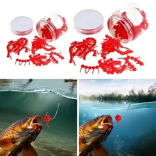 250x Dynamic Teasing Fishing Soft Beads Gifts Fishing Accessories Artificial