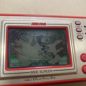 Nintendo GAME & WATCH MICKEY MOUSE MC-25 Working Nintendo Mickey Mouse Game
