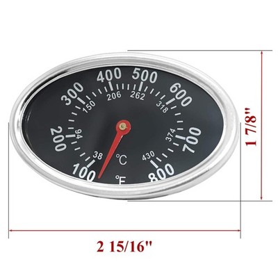 Stainless Steel Grill Thermometer Replacement