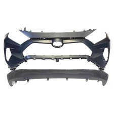 Front Bumper Cover Kit for 2019-2023 Toyota RAV4 Hybrid TO1000449 TO1095213