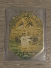 2022 Topps Fire - En Fuego Julio Rodriguez #EF-30 Gold Minted (RC) SP
